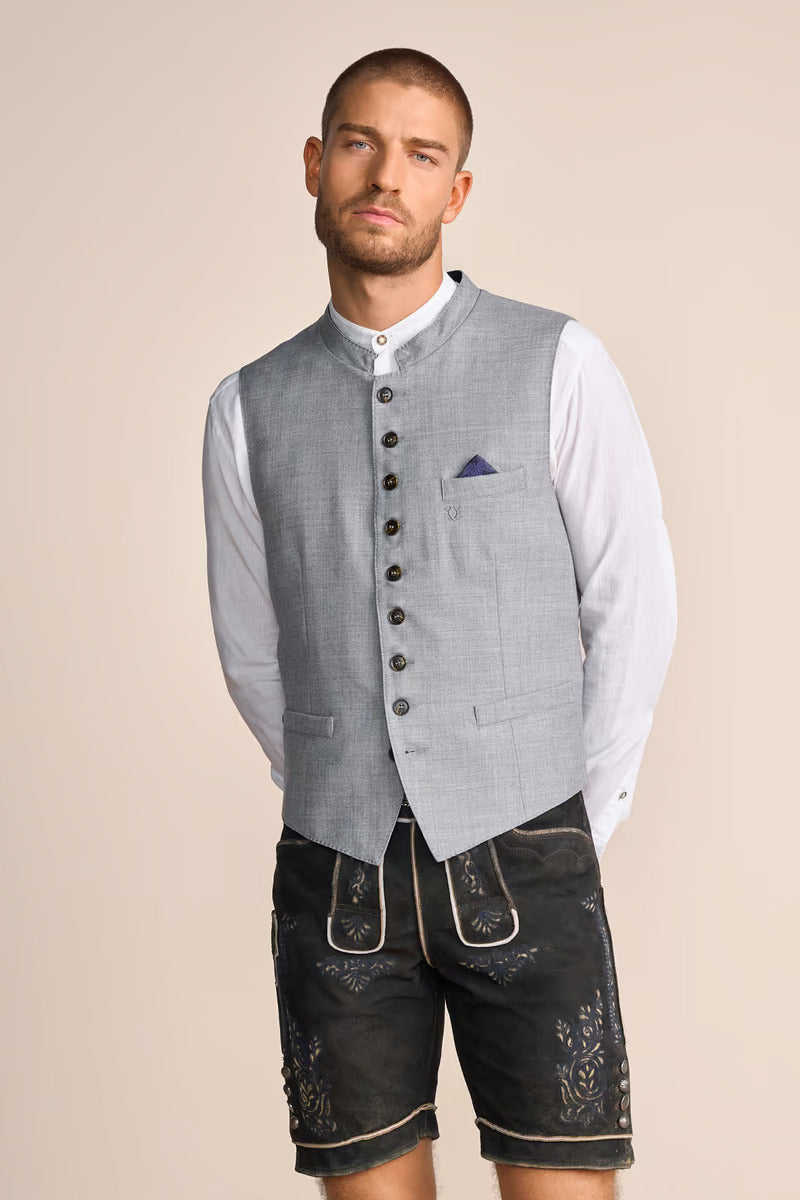 Kruger Traditional Vest "Falk" gray