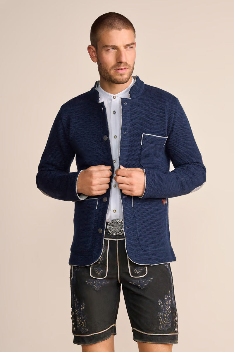 Kruger Traditional Cardigan "Xander" blue