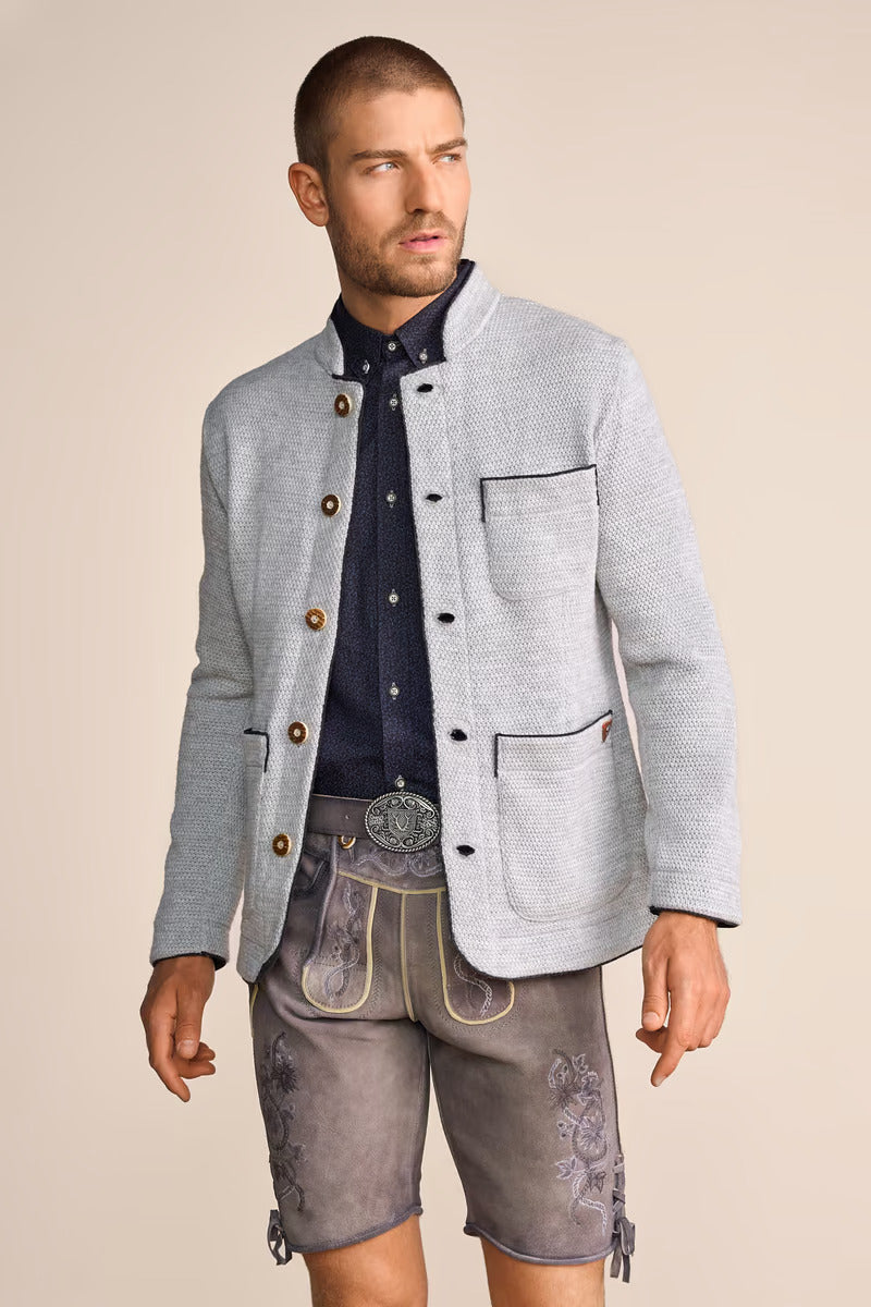 Kruger Traditional Cardigan "Wilke" Gray