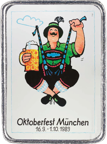 Oktoberfest Pin 1989