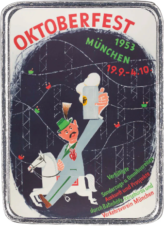 Oktoberfest Pin 1953