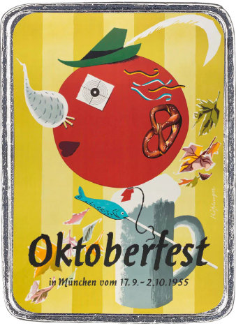 Oktoberfest Pin 1955