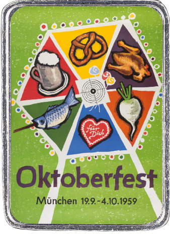 Oktoberfest Pin 1959