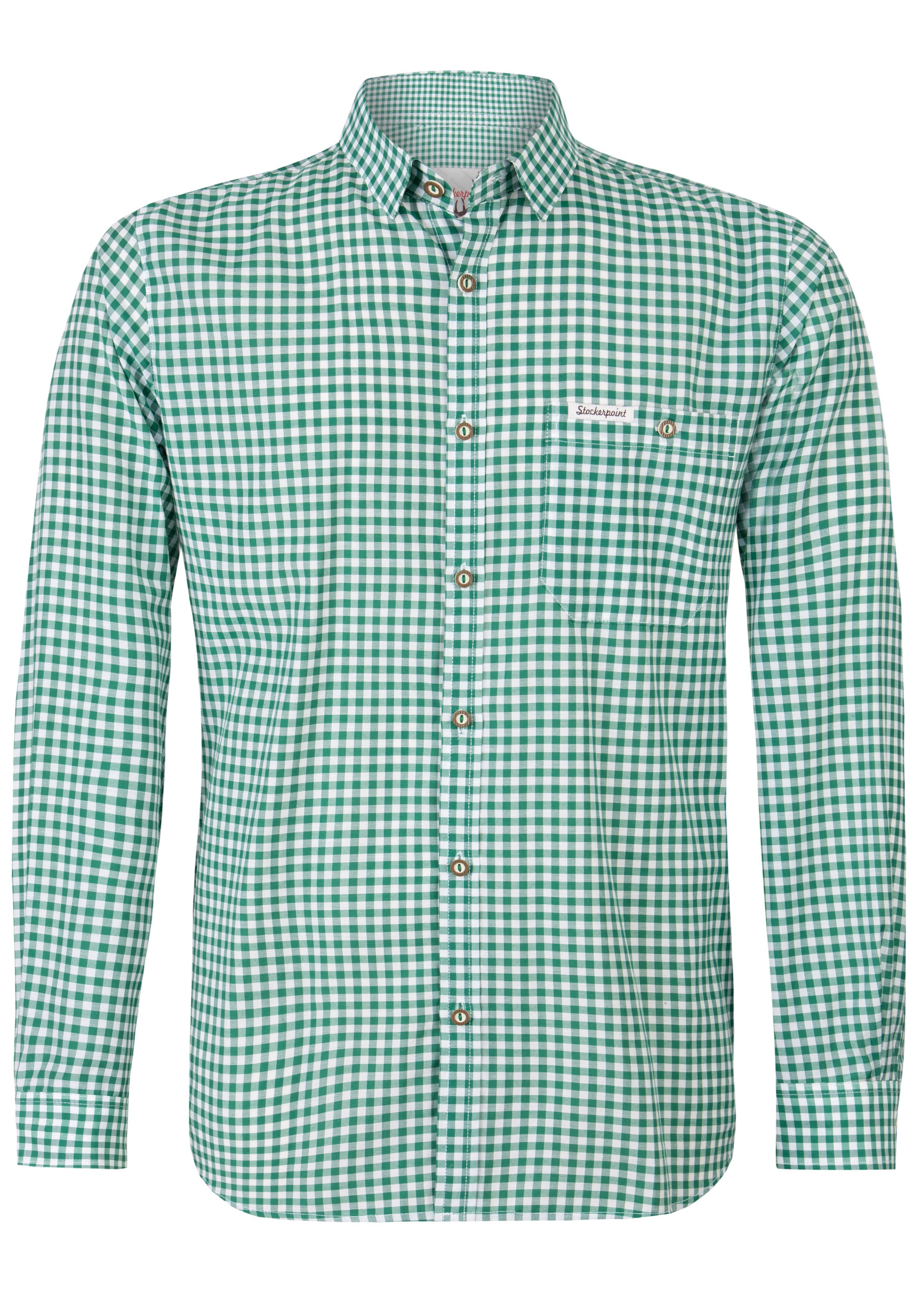 Stockerpoint Traditional Campos3 "Green" Long Sleeve Shirt (discontinued) 5xl only