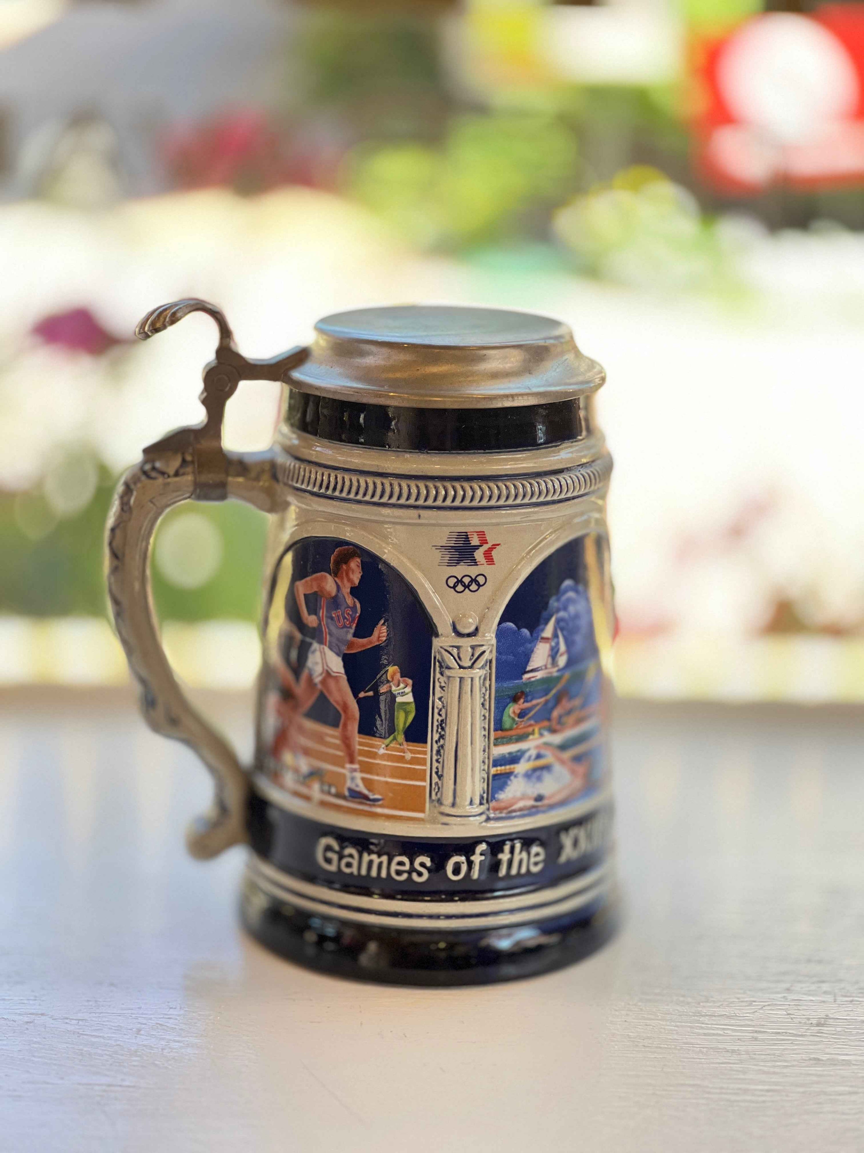 Beer Stein 1984 Olympics