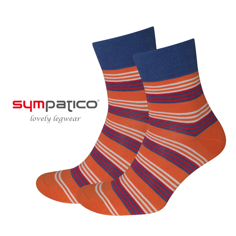 Men's Sneaker Socks - Sporty Stripes (2-pack)