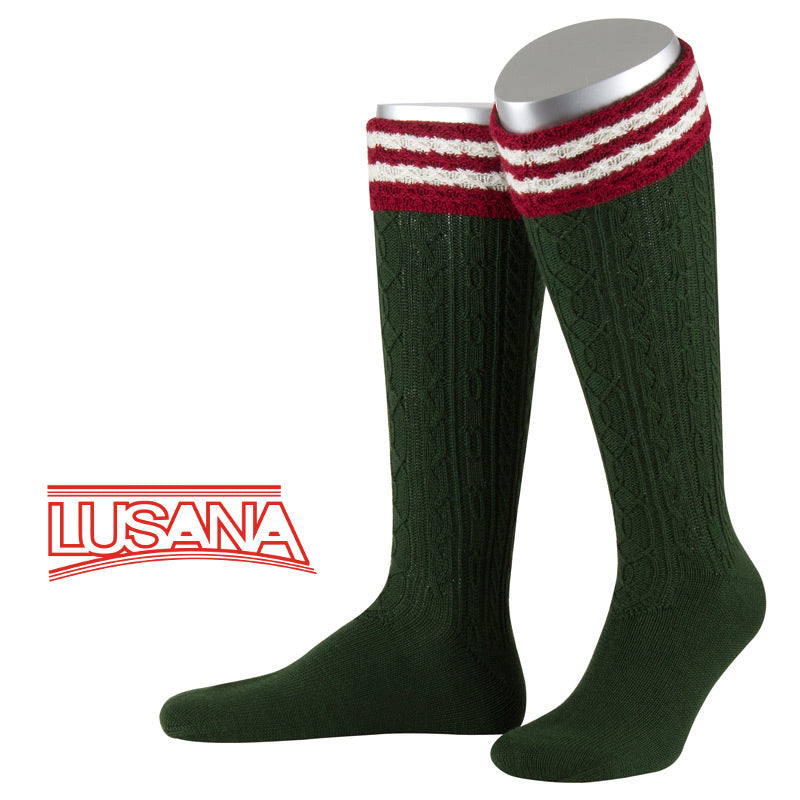 Traditional Costume - Men's Knee-high Hand Knitted Stockings (Special Order)