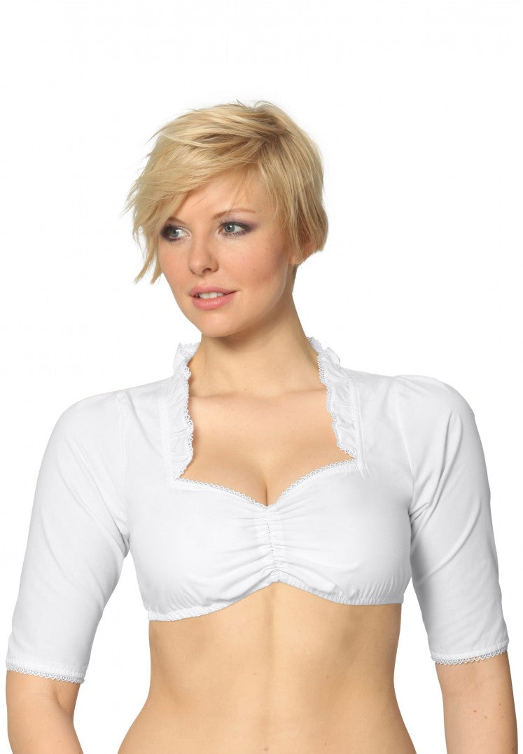 Stockerpoint Elegant Blouse "B1015" White (closeout)