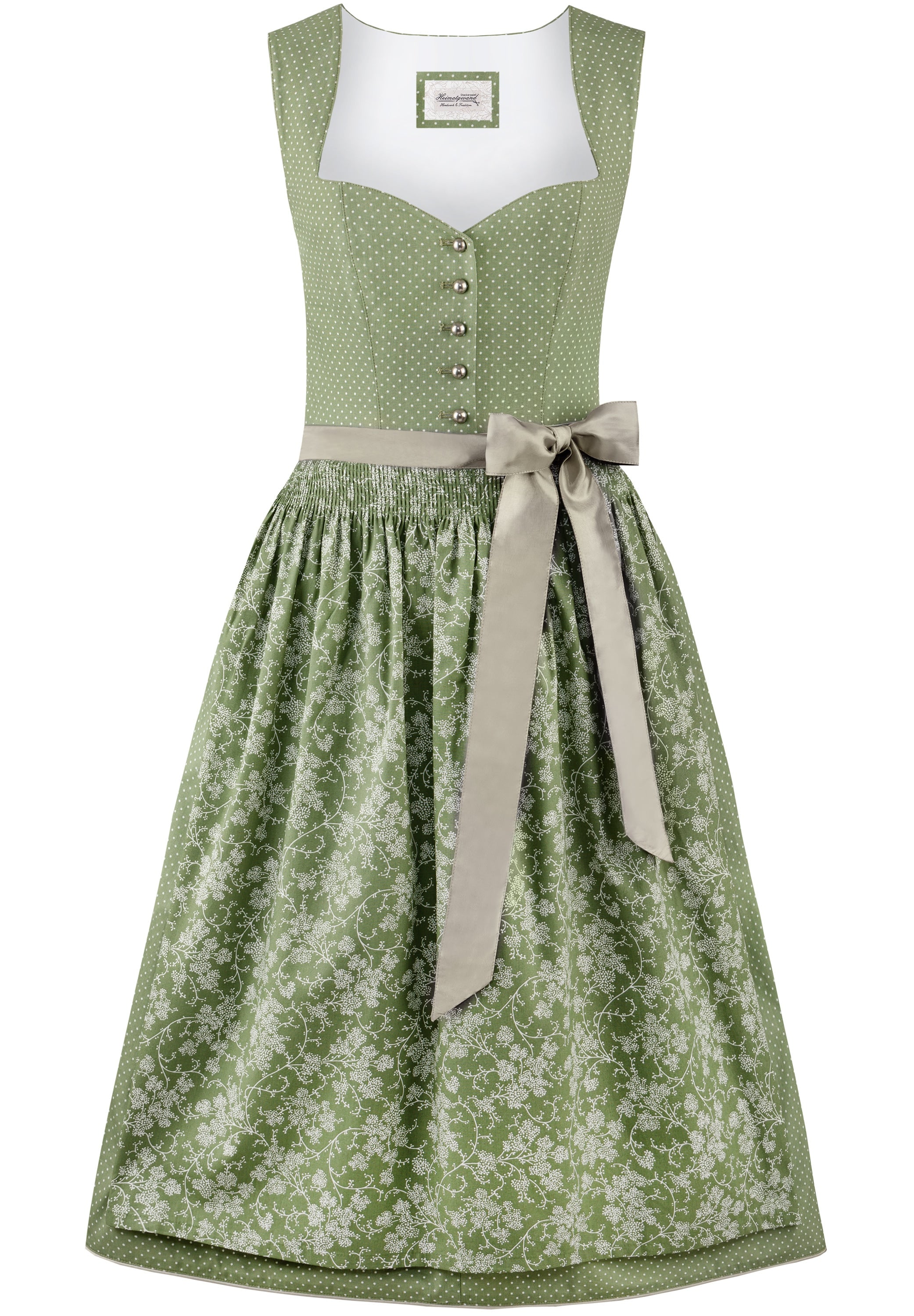 Stockerpoint Long Dirndl 2 pcs. 70 cm "Edonita" Reed(40)